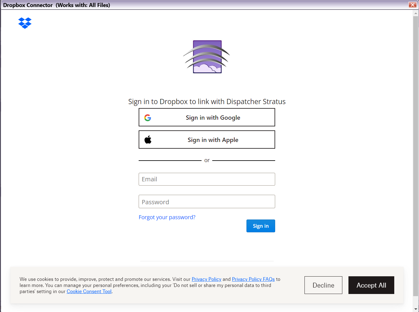 Dropbox Login