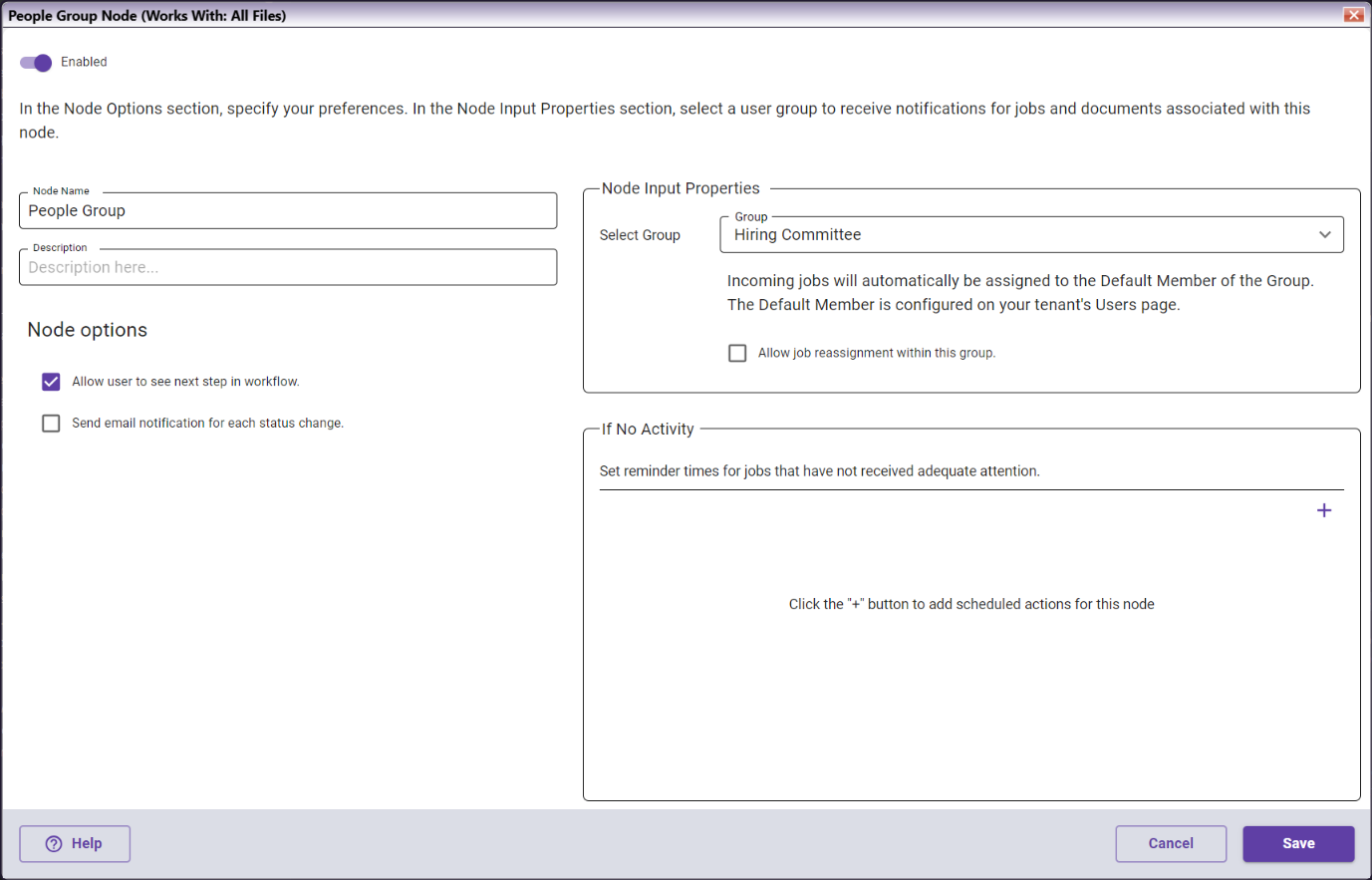 People Group Node